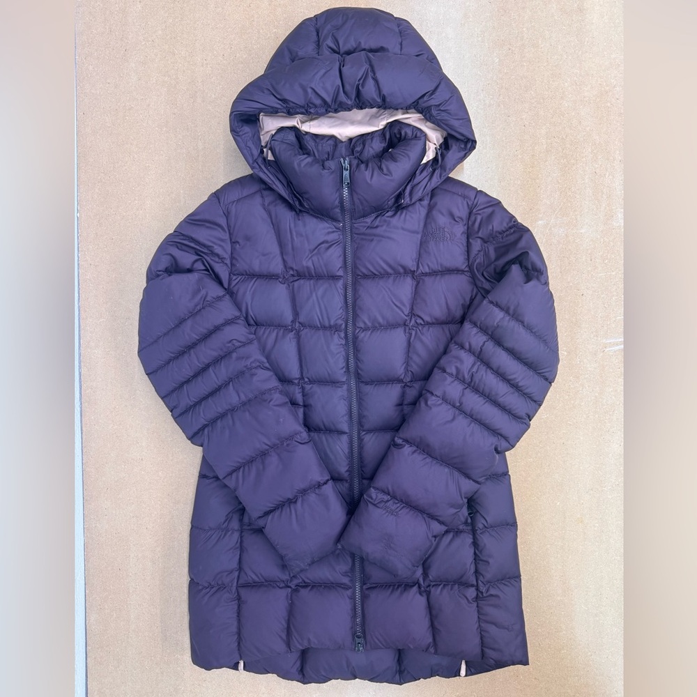 The North Face Dark Purple Puffer Jacket
